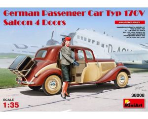 1/35 GERMAN PASSENGER CAR TYP 170V.SALOON 4 DOORS 38008