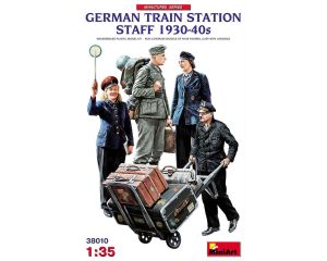 1/35 GERMAN TRAIN STATION STAFF 1930-40S 38010