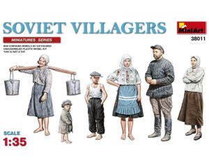1/35 SOVIET VILLAGERS 38011