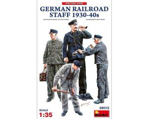 1/35 GERMAN RAILROAD STAFF 1930-40S 38012
