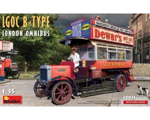 1/35 LGOC B-TYPE LODON OMNIBUS 38021