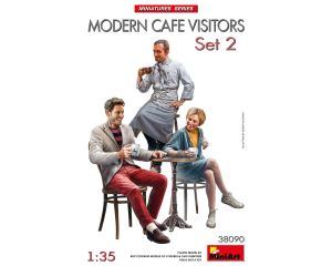 1/35 MODERN CAFE VISITORS SET 2 38086
