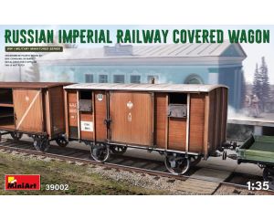 1/35 RUSSIAN IMPERIAL RAILWAY COVERED WAGON 39002
