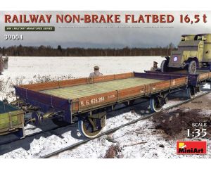1/35 RAILWAY NON-BRAKE FLATBED 16,5 T 39004