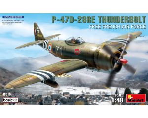 1/48 P-47D-28RE THUNDERBOLT FREE FRENCH AIR FORCE (4/24) * 48015