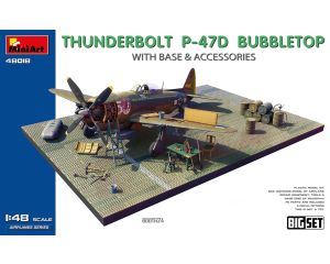 1/48 P-47D THUNDERBOLT BUBBLETOP W/BASE en ACCESS 48018