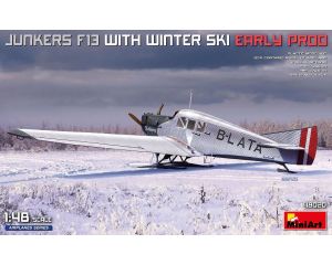 1/48 JUNKERS F13 WITH WINTER SKI. EARLY PROD 48020