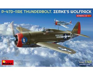 1/16 P-47D-11RE THUNDERBOLT. ZEMKE'S WOLFPACK.  ADVANCED KIT 48034