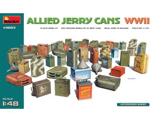 1/48 ALLIES JERRY CANS SET WWII 49003