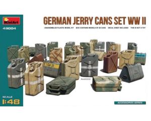 1/48 GERMAN JERRY CANS SET WWII 49004