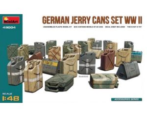 1/48 GERMAN JERRY CANS SET WWII (2/23) * 49004