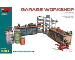 1/48 GARAGE WORKSHOP (1/24) * 49011