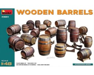 1/48 WOODEN BARRELS 49014