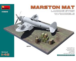 1/48 MARSTON MAT LANDING STRIP W/BARRELS 49019