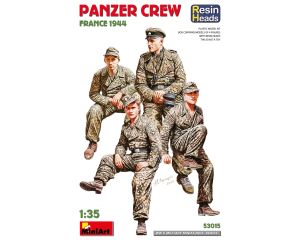 1/35 PANZER CREW. FRANCE 1944. RESIN HEADS (05/25) * 53015