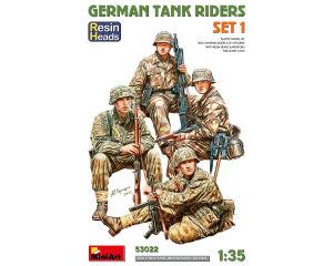 1/35 GERMAN TANK RIDERS SET 1 53022