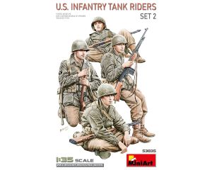 1/16 U.S. INFANTRY TANK RIDERS. SET 2 53035