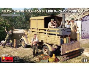1/35 FELDKUCHE AUF 3,6-36S 3T LKW PMQ600-TYPE 53037