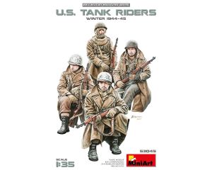 1/35 U.S. TANK RIDERS (WINTER 1944-45)