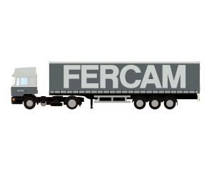 1/160 MAN F90 GARDINENPL.-SATTELZUG FERCAM (IT) LC4070