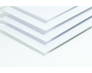 WHITE STYRENE 194X320MM