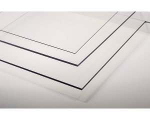 CLEAR POLYESTER 194X320MM