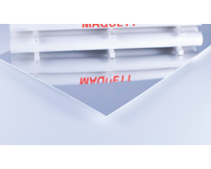 MIRROR-SILVER STYRENE 194 X 320 MM