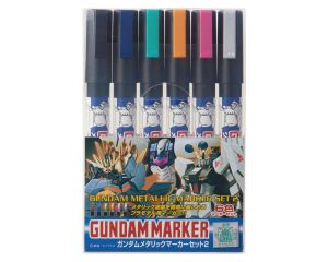 GUNDAM MARKER METALLIC SET 2 GMS-125 AMS-125