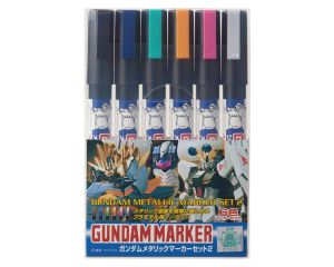 GUNDAM MARKER METALLIC SET 2 GMS-125 AMS-125