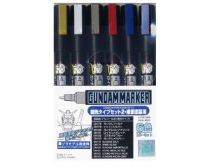 GUNDAM MARKER FINE EDGE SET 2 GMS-126 AMS-126