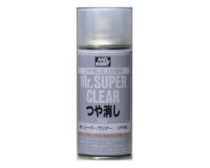 MR. SUPER CLEAR FLAT SPRAY 170 ML B-514 B-514