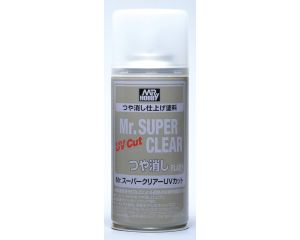 MR. SUPER CLEAR UV CUT FLAT SPRAY 170 ML B-523 B-523