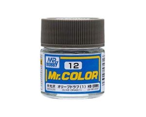 MR. COLOR 10 ML OLIVE DRAB 1 C-012 C-012