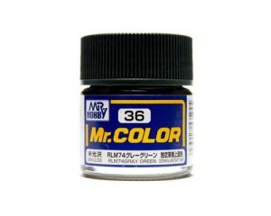 MR. COLOR 10 ML RLM74 GRAY GREEN C-036 C-036