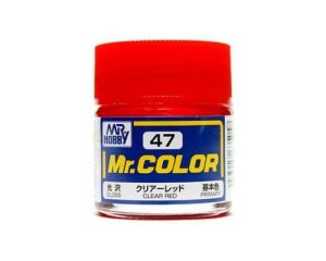MR. COLOR 10 ML CLEAR RED C-047 C-047