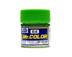 MR. COLOR 10 ML YELLOW GREEN C-064 C-064
