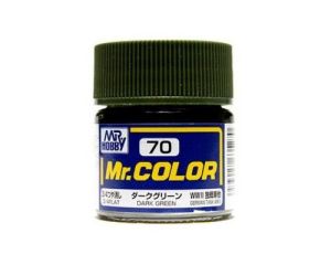 MR. COLOR 10 ML DARK GREEN C-070 C-070