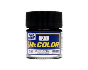 MR. COLOR 10 ML MIDNIGHT BLUE C-071 C-071