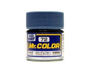 MR. COLOR 10 ML INTERMEDIATE BLUE C-072 C-072