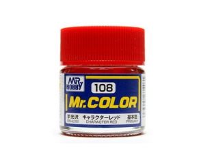 MR. COLOR 10 ML CHARACTER RED C-108 C-108