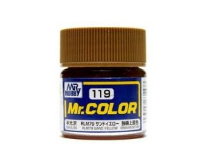 MR. COLOR 10 ML RLM76 SAND YELLOW C-119 C-119