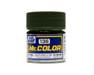 MR. COLOR 10 ML RUSSIAN GREEN 2 C-136 C-136