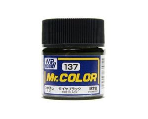 MR. COLOR 10 ML TIRE BLACK C-137 C-137