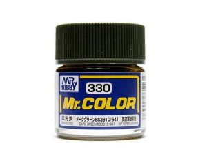 MR. COLOR 10 ML DARK GREEN BS381C/641 C-330 C-330