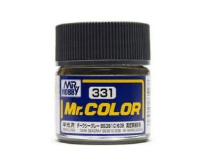 MR. COLOR 10 ML DARK SEAGRAY BS381C 638 C-331 C-331