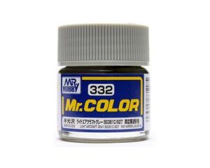 MR. COLOR 10 ML LIGHT AIRCRAFT GRAY BS381C 627 C-332 C-332