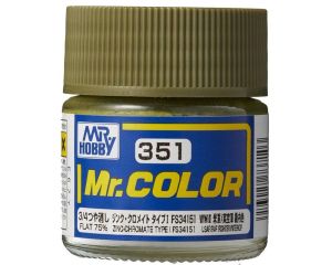 MR. COLOR 10 ML ZINC-CHROMATE TYPE FS34151 C-351 C-351