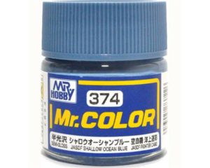 MR. COLOR 10 ML JASDF SHALLOW OCEAN BLUE C-374 C-374
