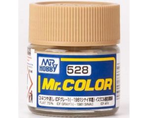 MR. COLOR 10 ML IDF GRAY 1 -1981 SINAI C-528 C-528