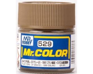 MR. COLOR 10 ML IDF GRAY 2 -1981 GOLAN C-529 C-529